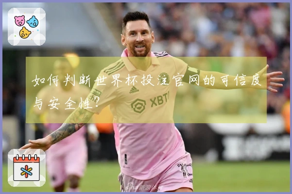 如何判断世界杯投注官网的可信度与安全性？