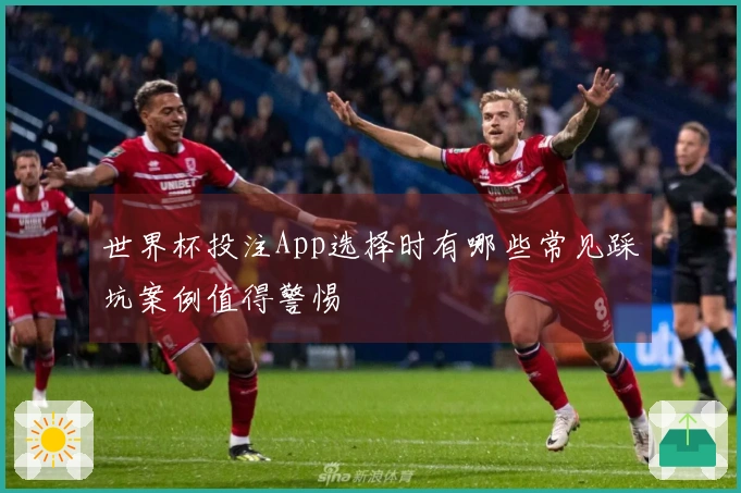 世界杯投注App选择时有哪些常见踩坑案例值得警惕